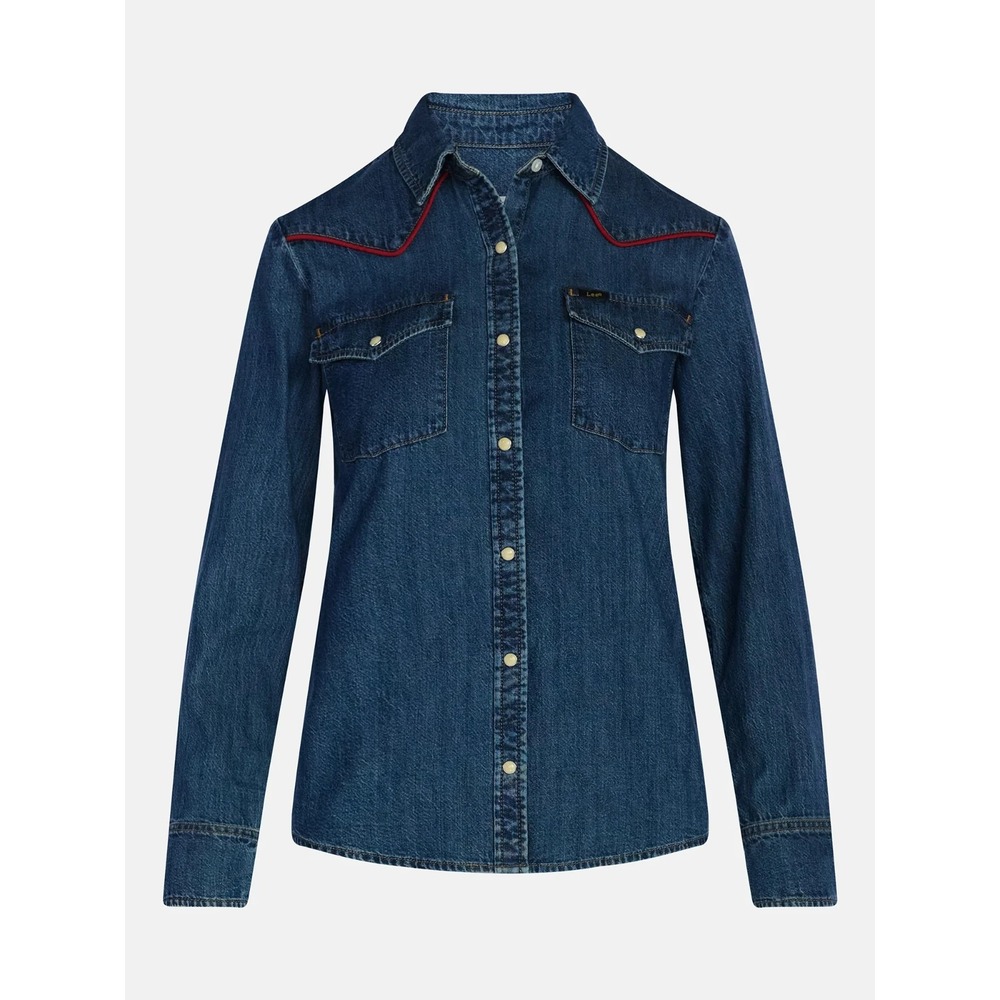 Kacey Lee x Kacey Musgraves Women's Denim Western Shirt- Size Small - Picture 4 of 7